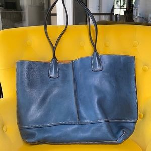 Frye Lucy Tote in Blue